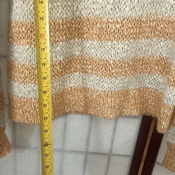 MADEWELL BAEZ KNITTED PULLOVER STRIPED LONG SLEEVE SWEATER SIZE‎ XXS - Picture 4 of 8